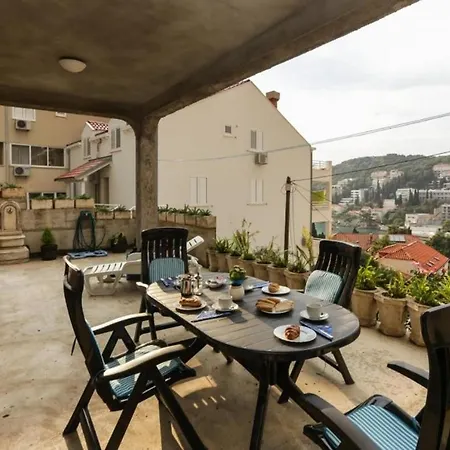 K-apartments - Two Bedroom With Terrace And Sea View - A4 Dubrovník